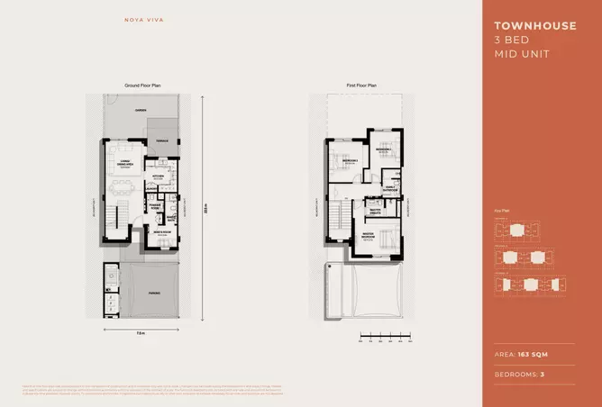 Noya Viva — 3BR floor plan