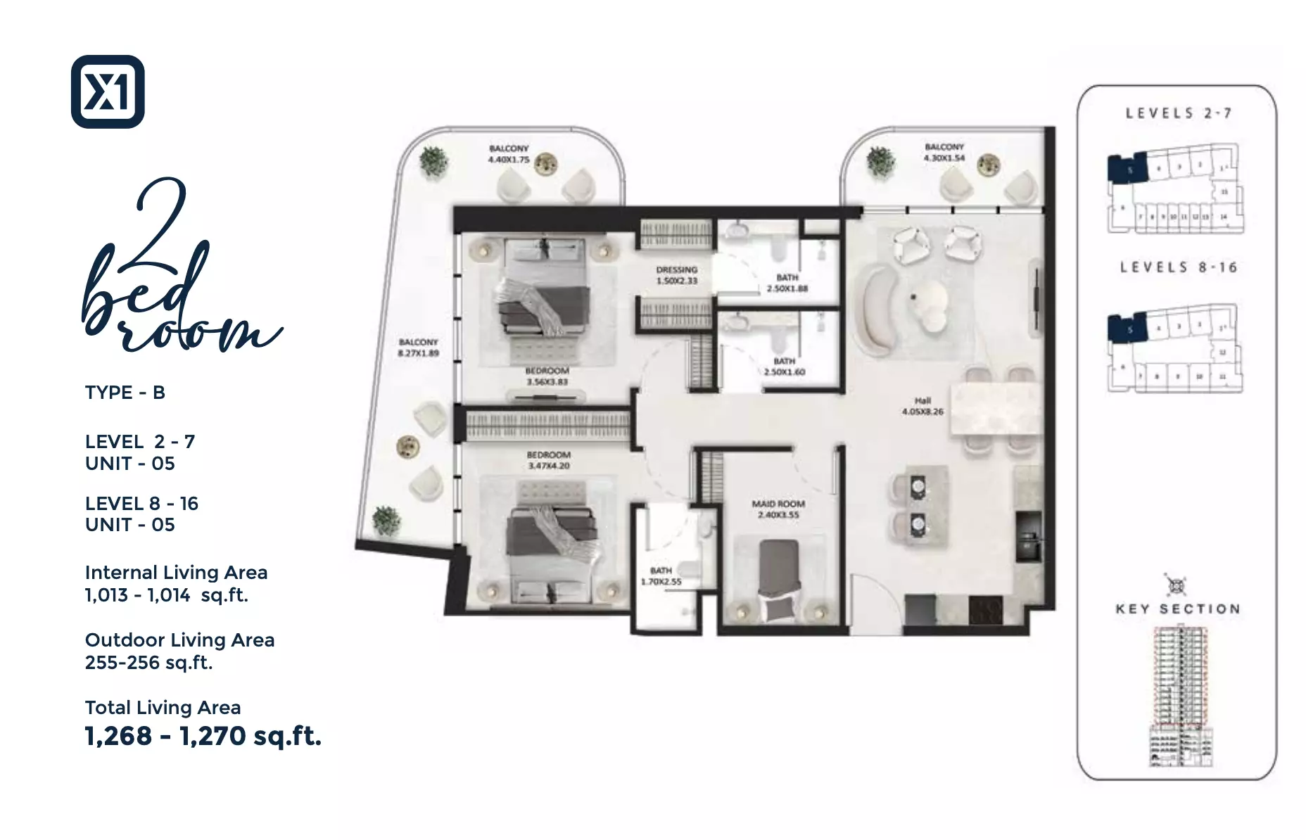 Unit floor plan image