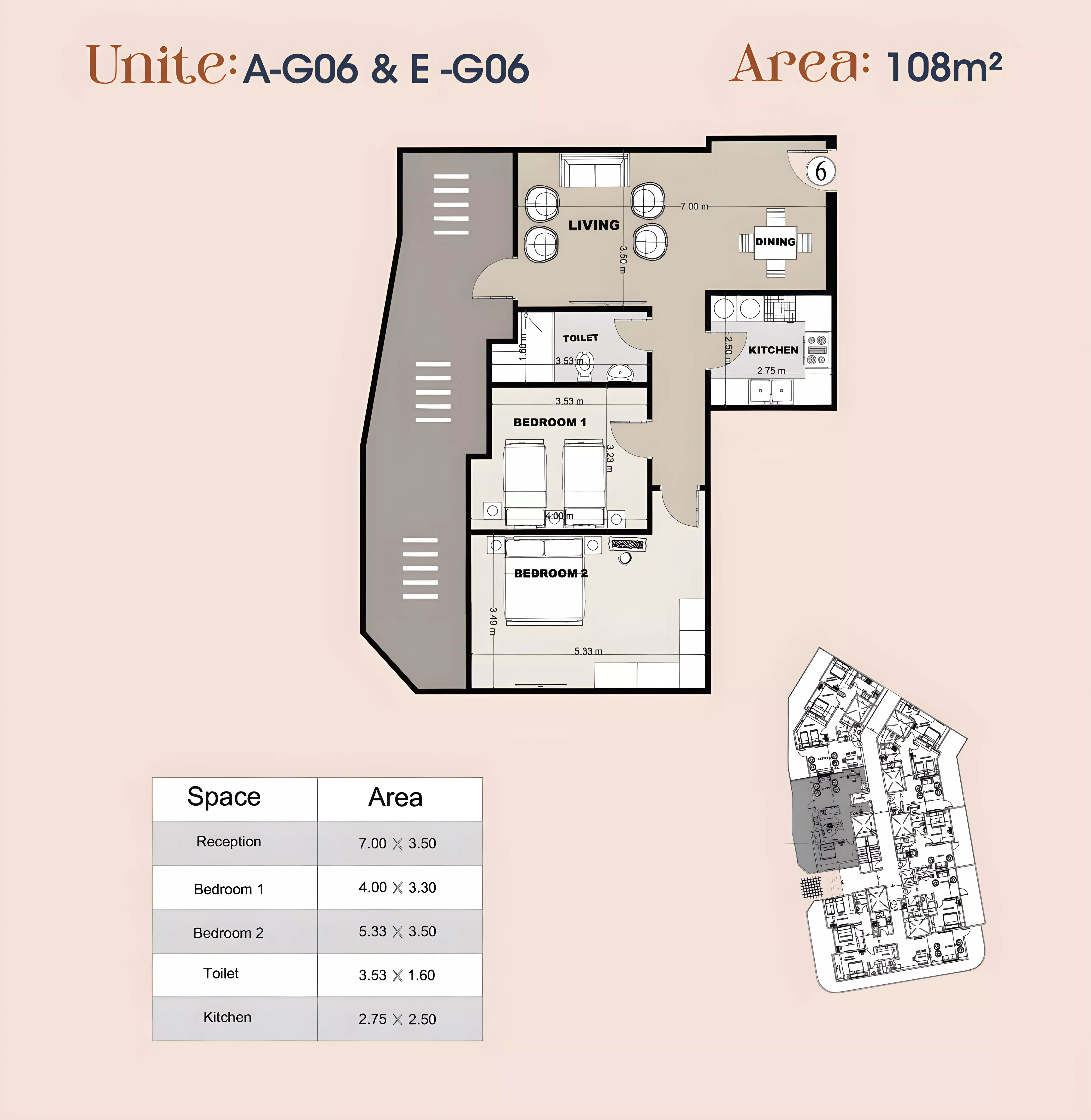 Unit floor plan image