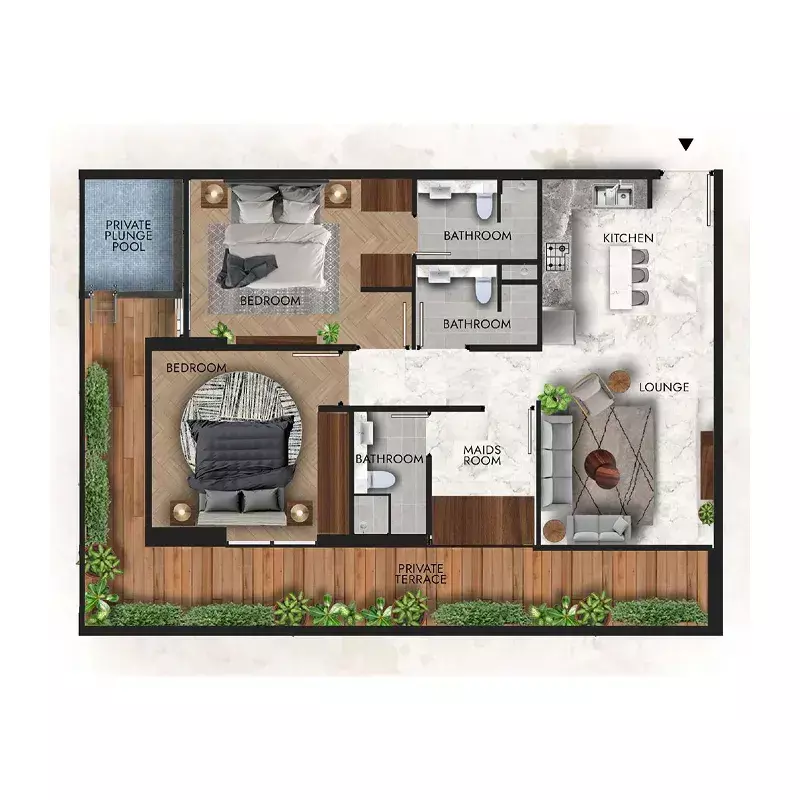 Unit floor plan image