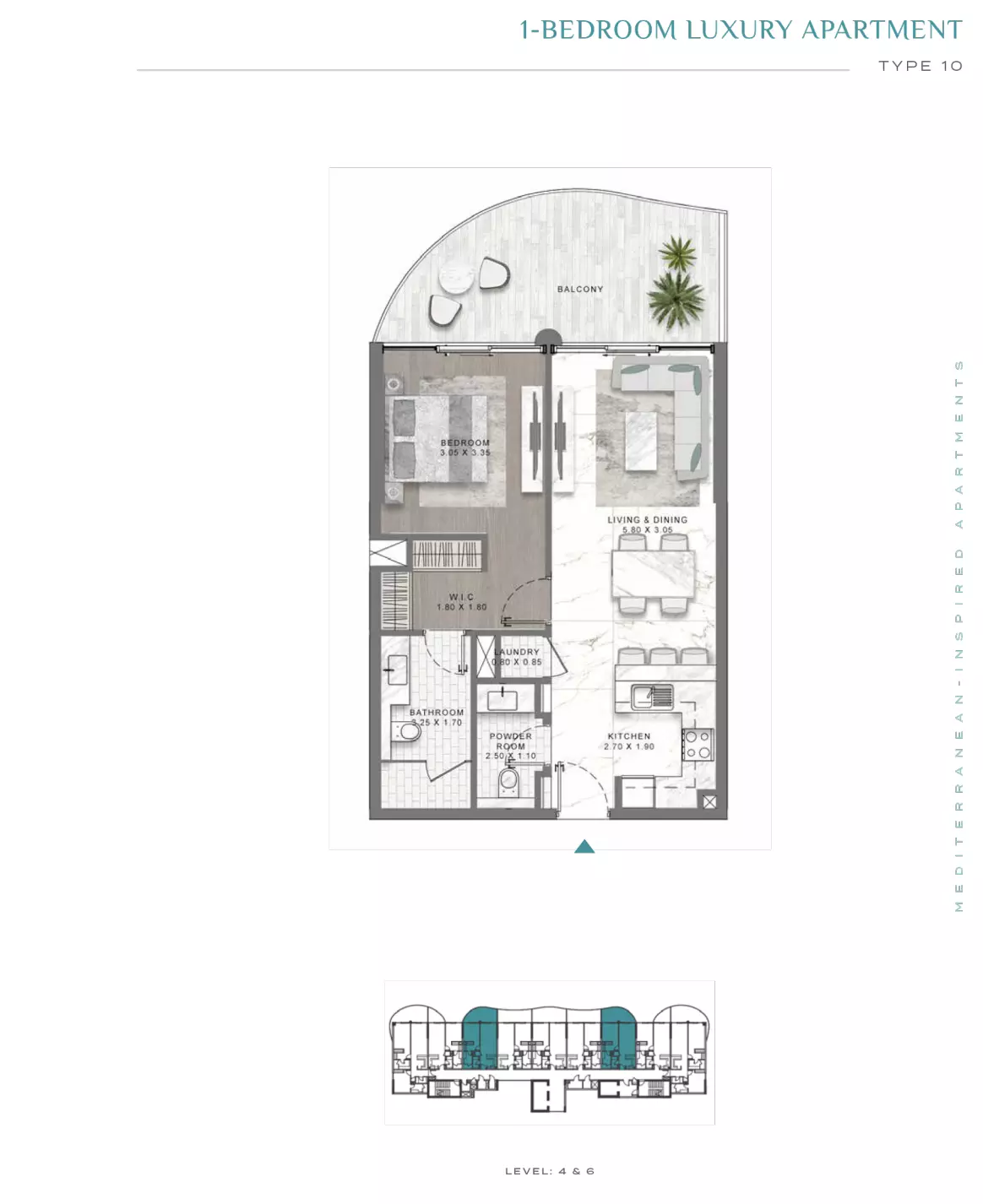 Unit floor plan image