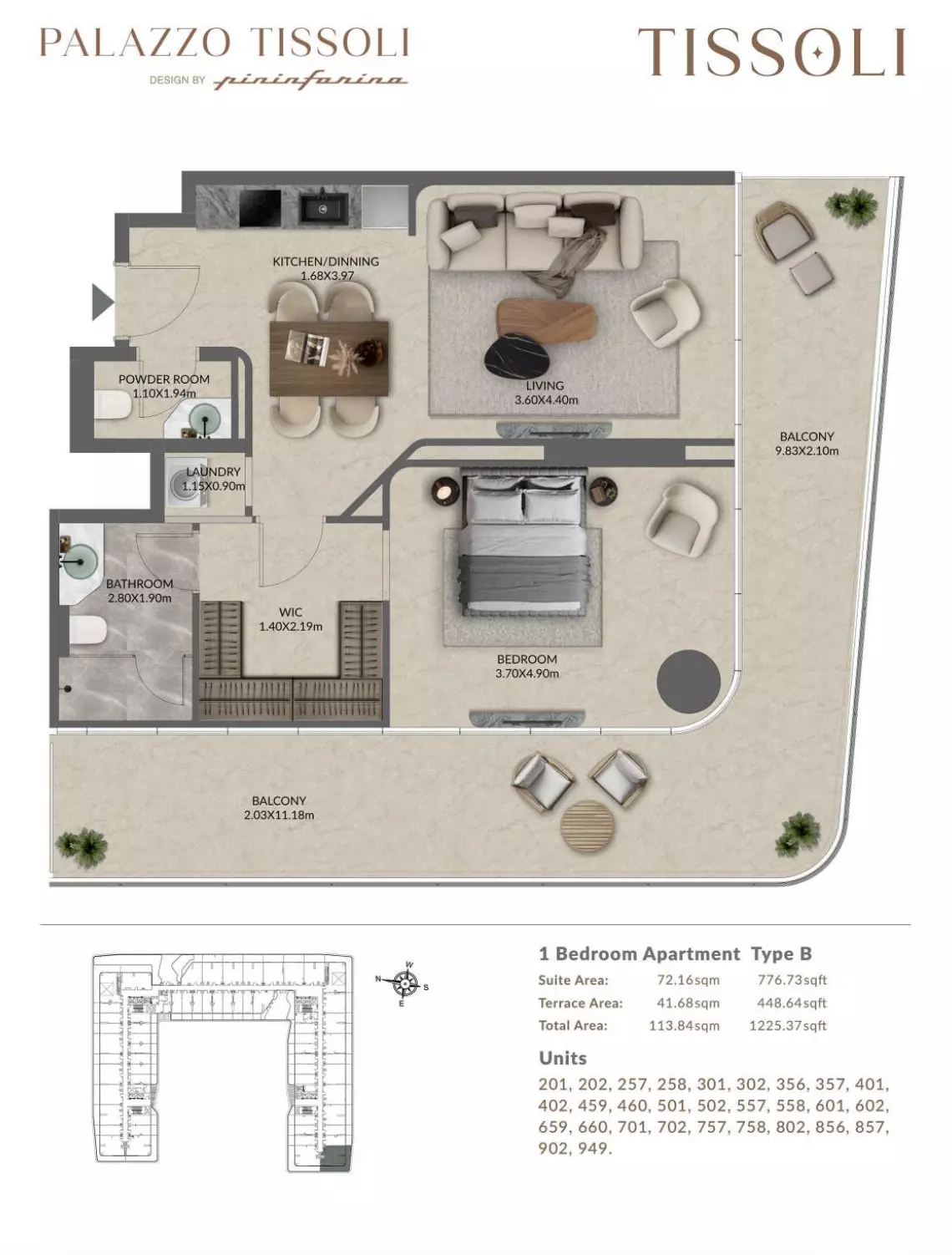 Unit floor plan image