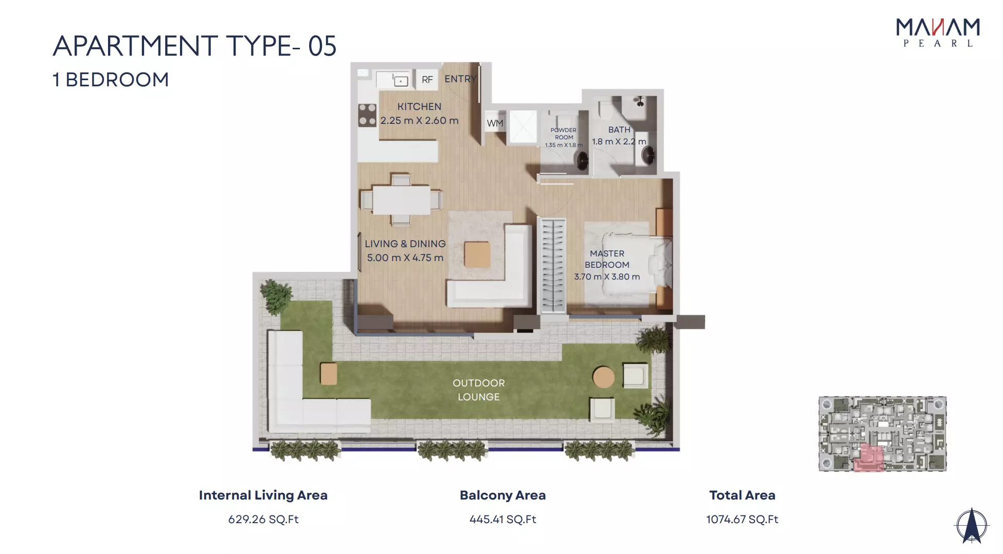 Unit floor plan image