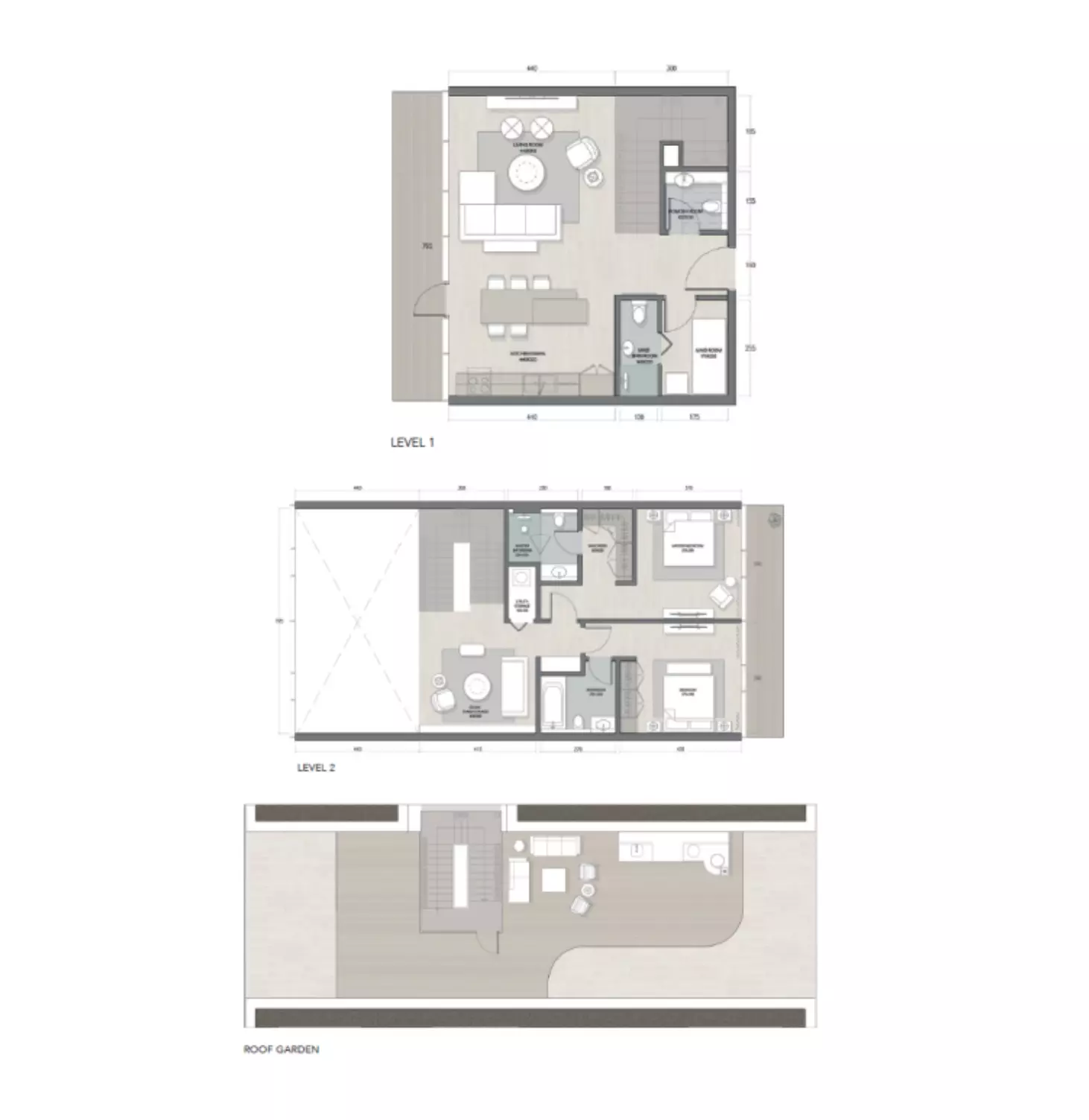 صورة مخطط ارضية الوحدة