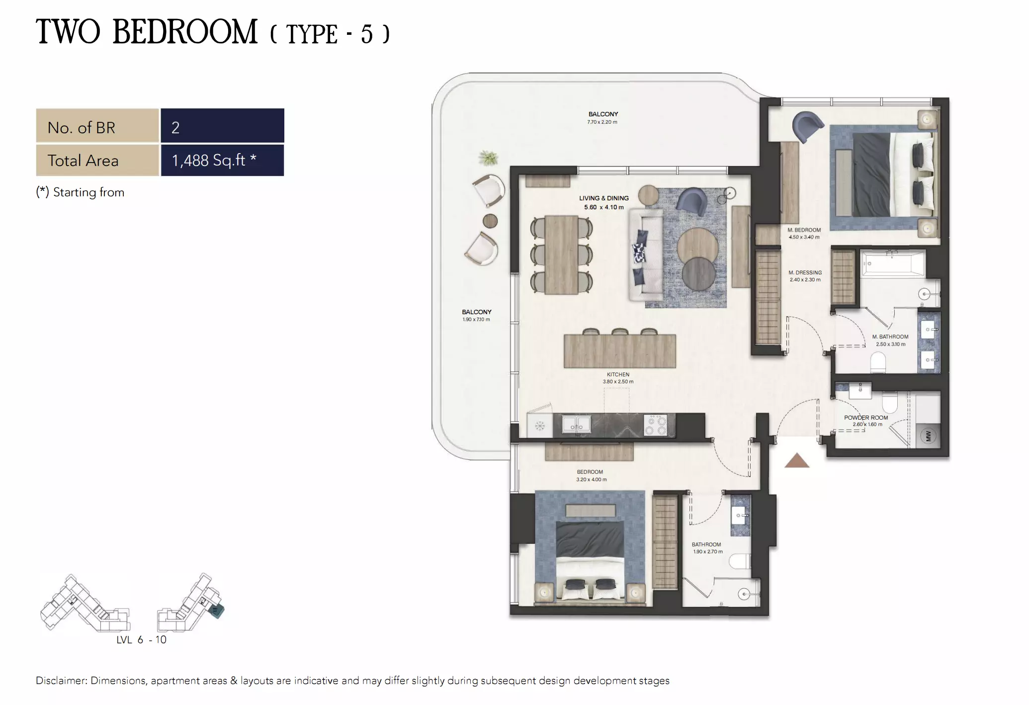 Unit floor plan image