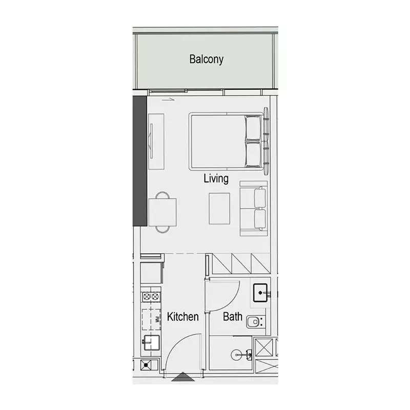 Unit floor plan image