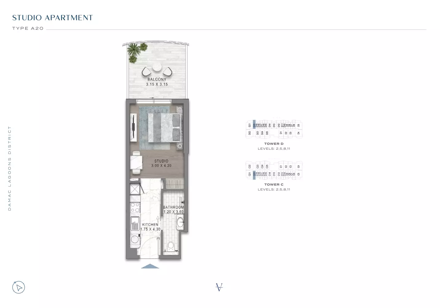 Unit floor plan image