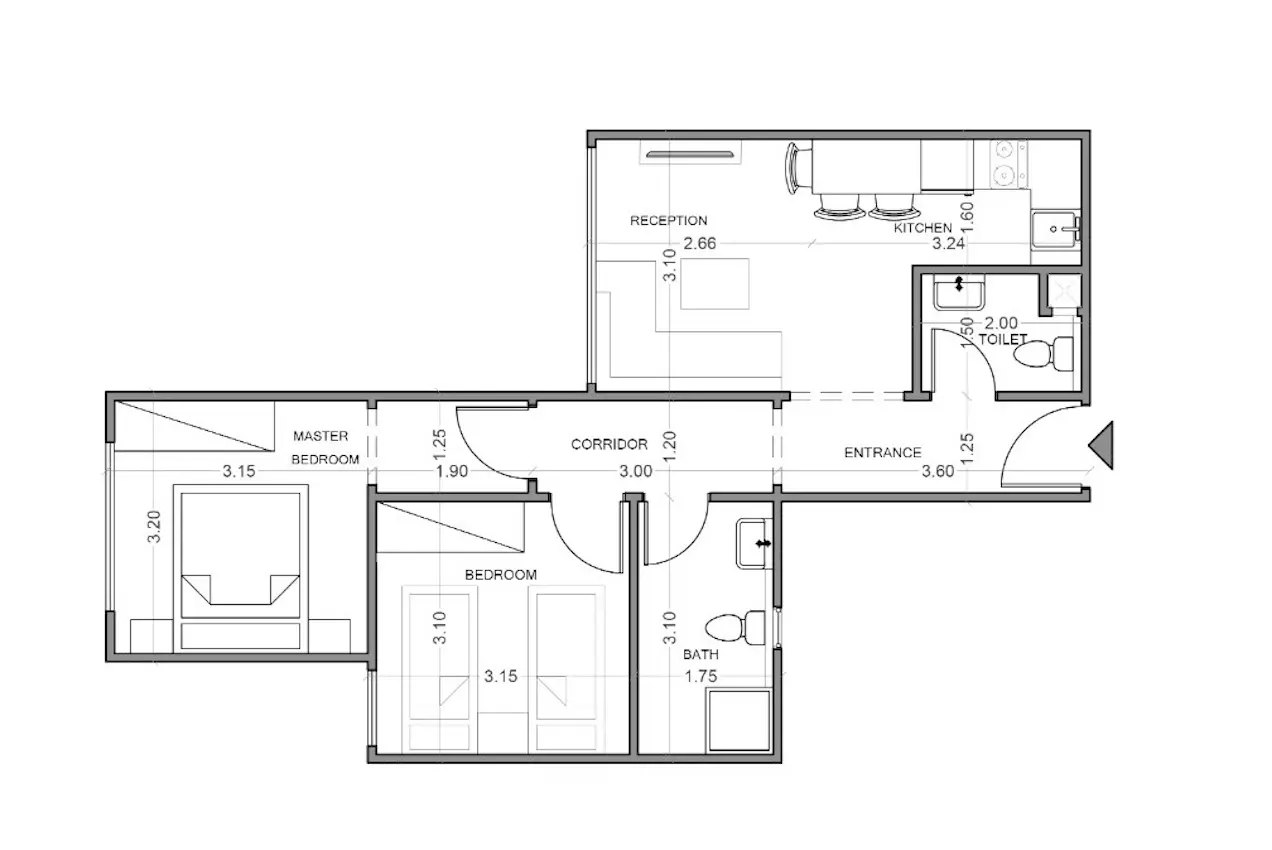 Unit floor plan image