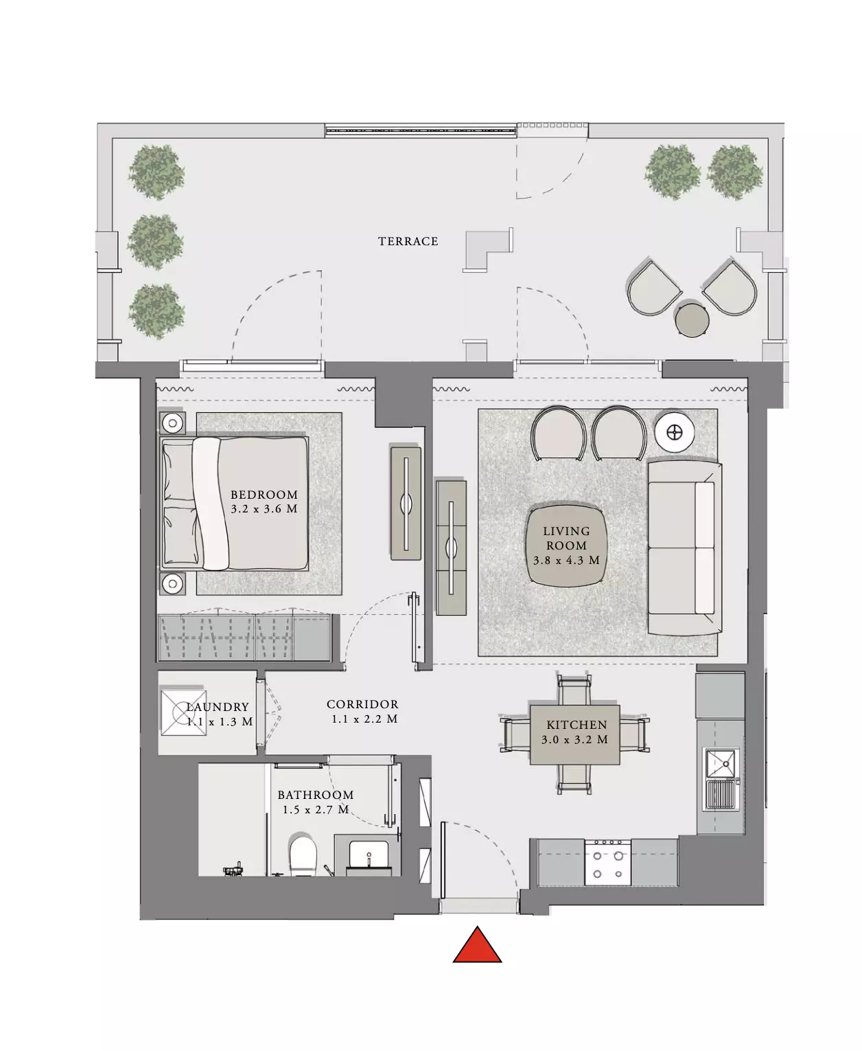 Creek Beach Lotus Unit 105, Level 01 Building 3, 1 bed