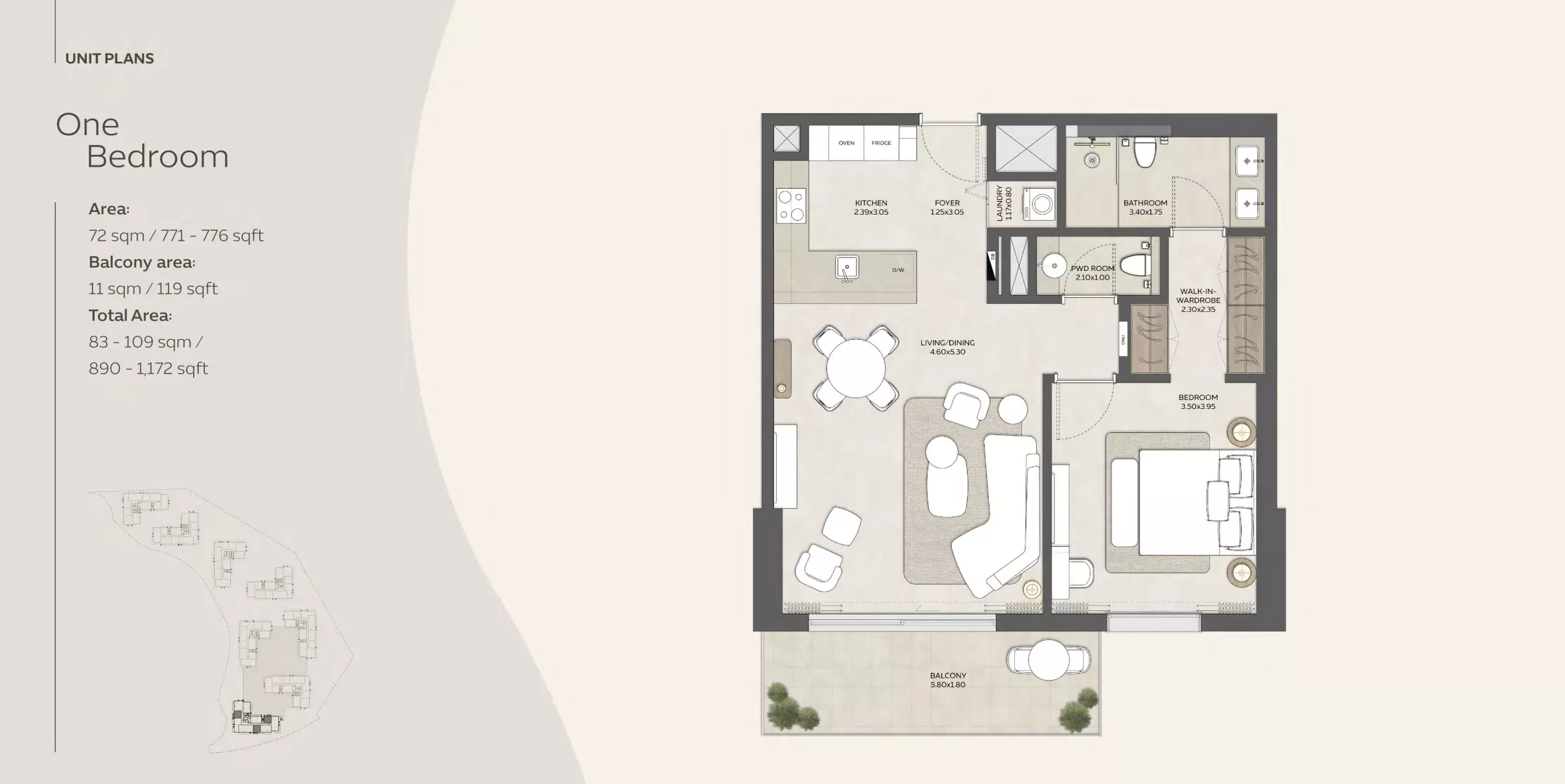 Unit floor plan image