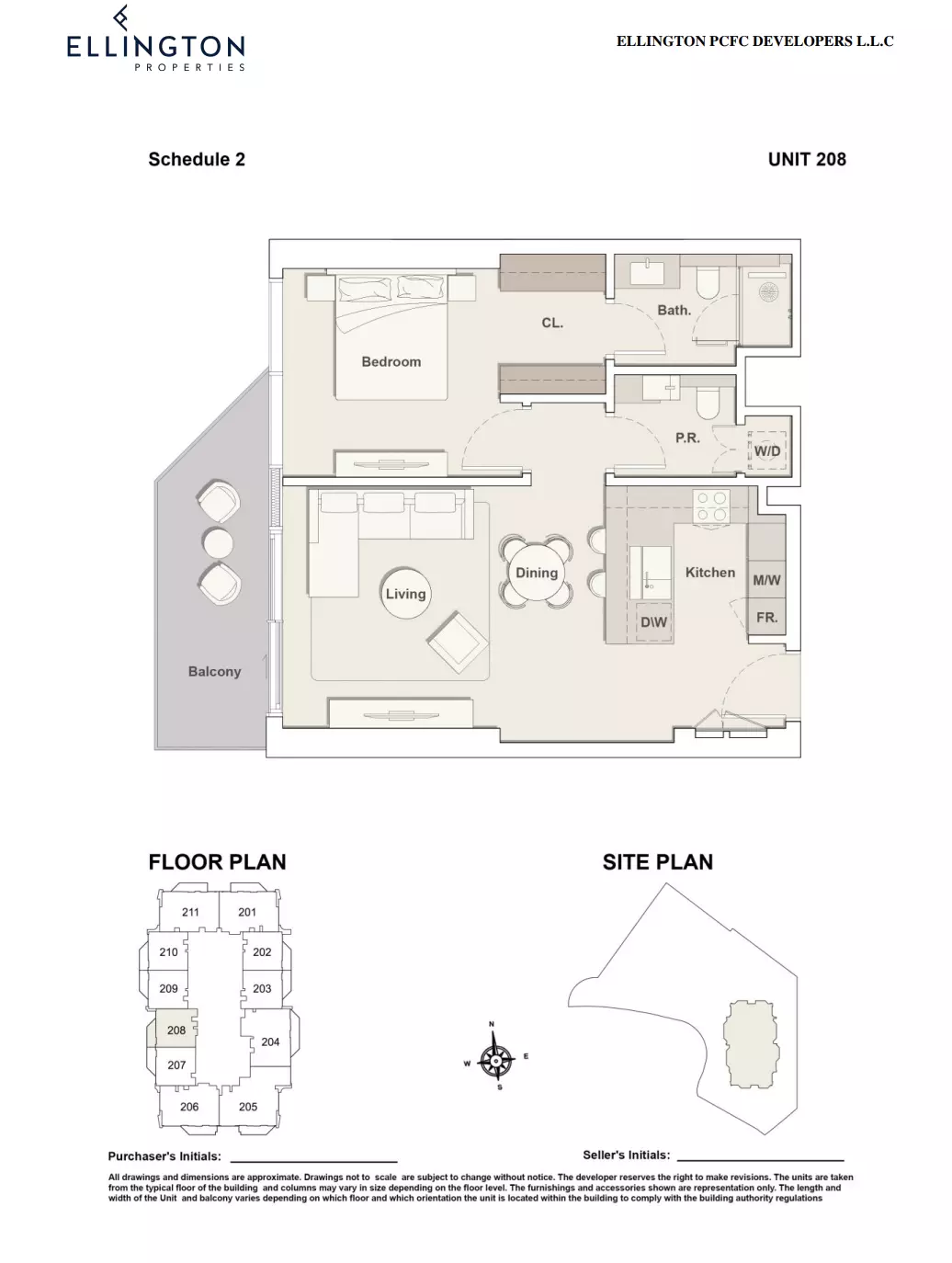 Unit floor plan image