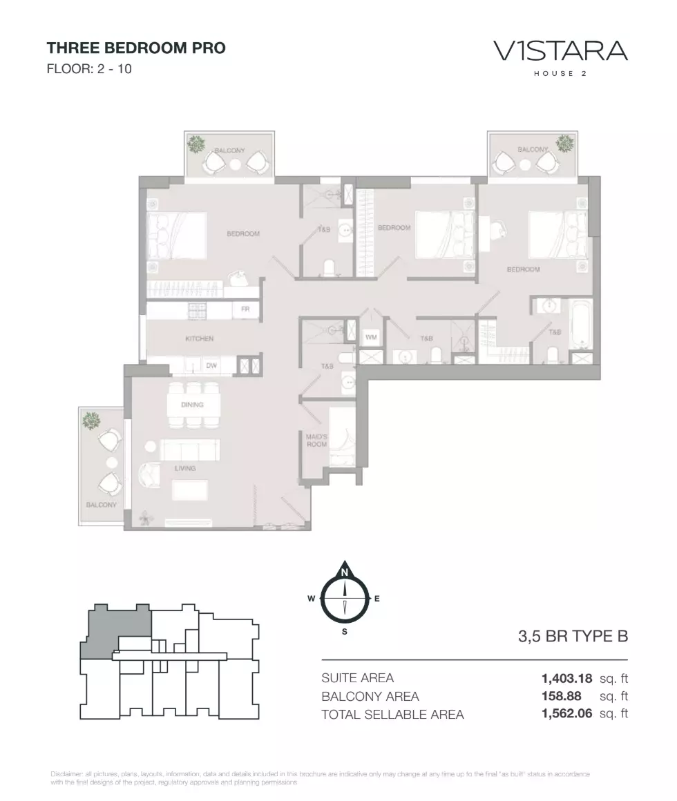 Unit floor plan image