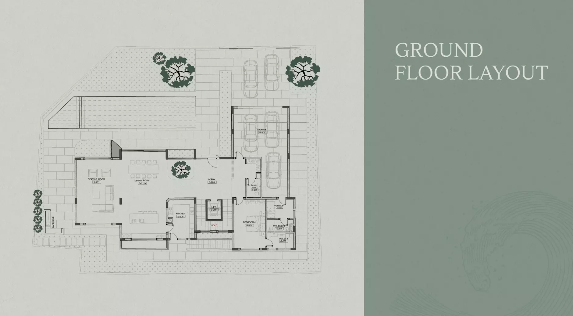 صورة مخطط ارضية الوحدة
