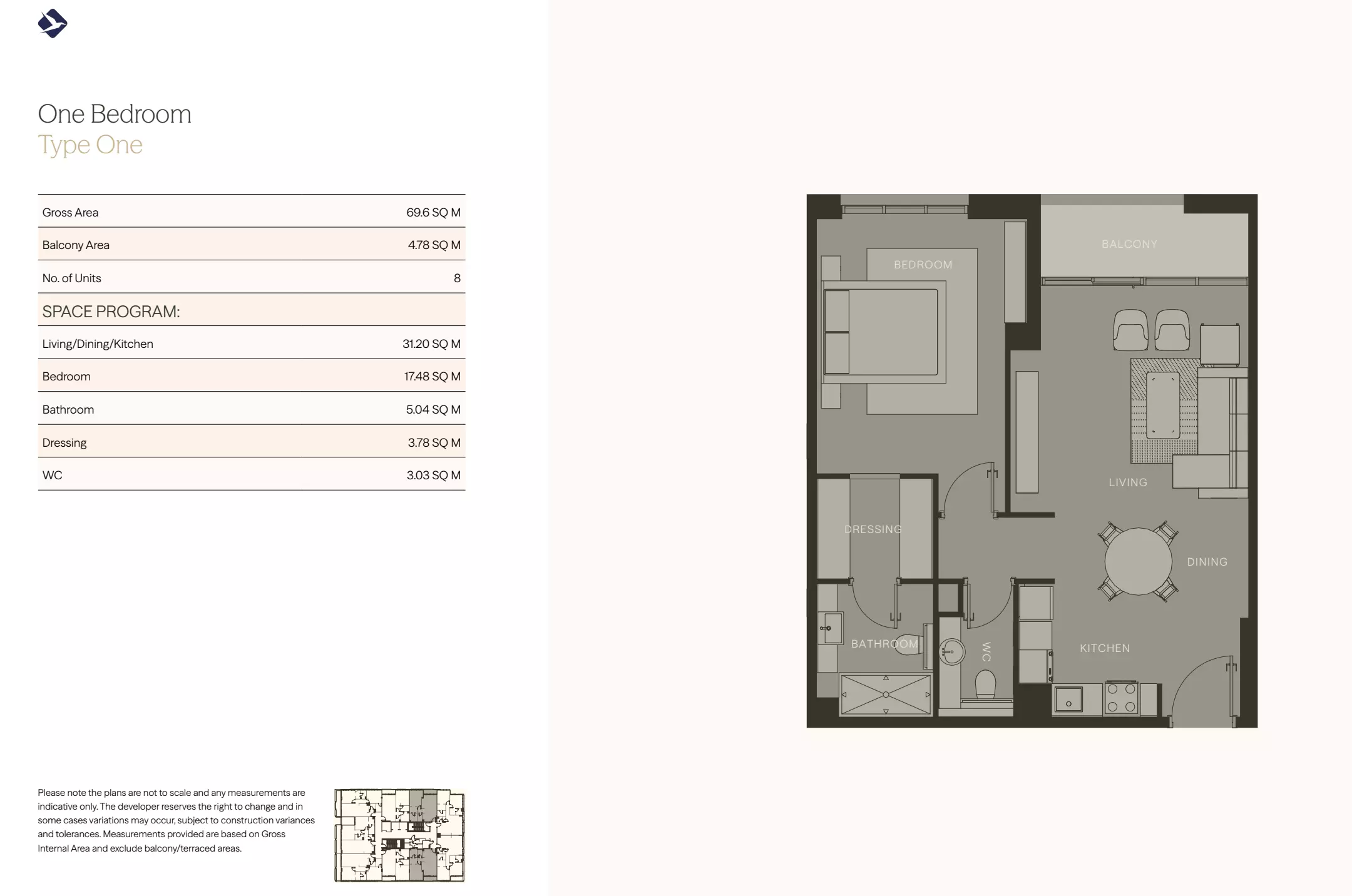Unit floor plan image