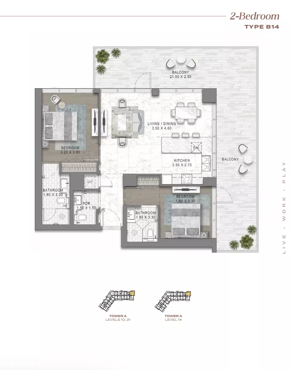 Unit floor plan image