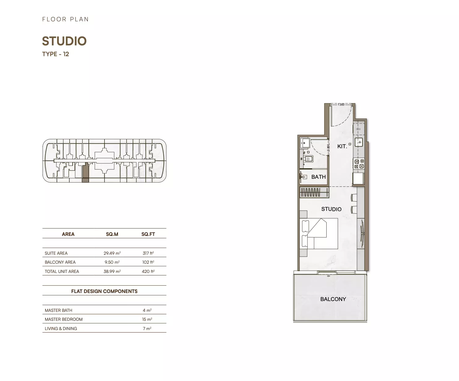 Unit floor plan image