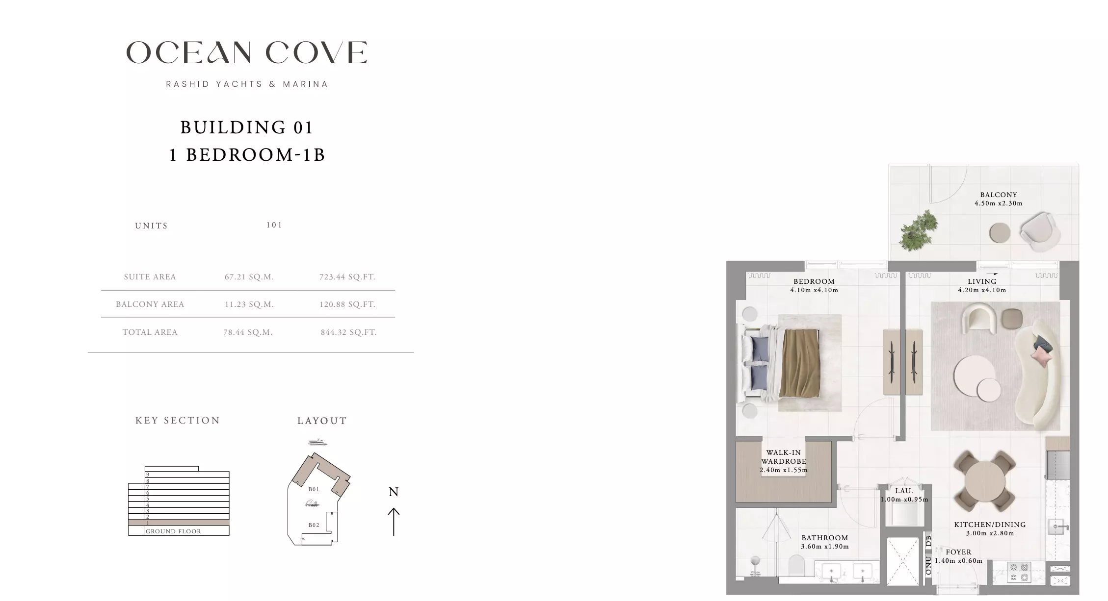 Unit floor plan image