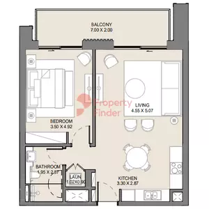 Jomana B4-Type A Level 2, 1 bed