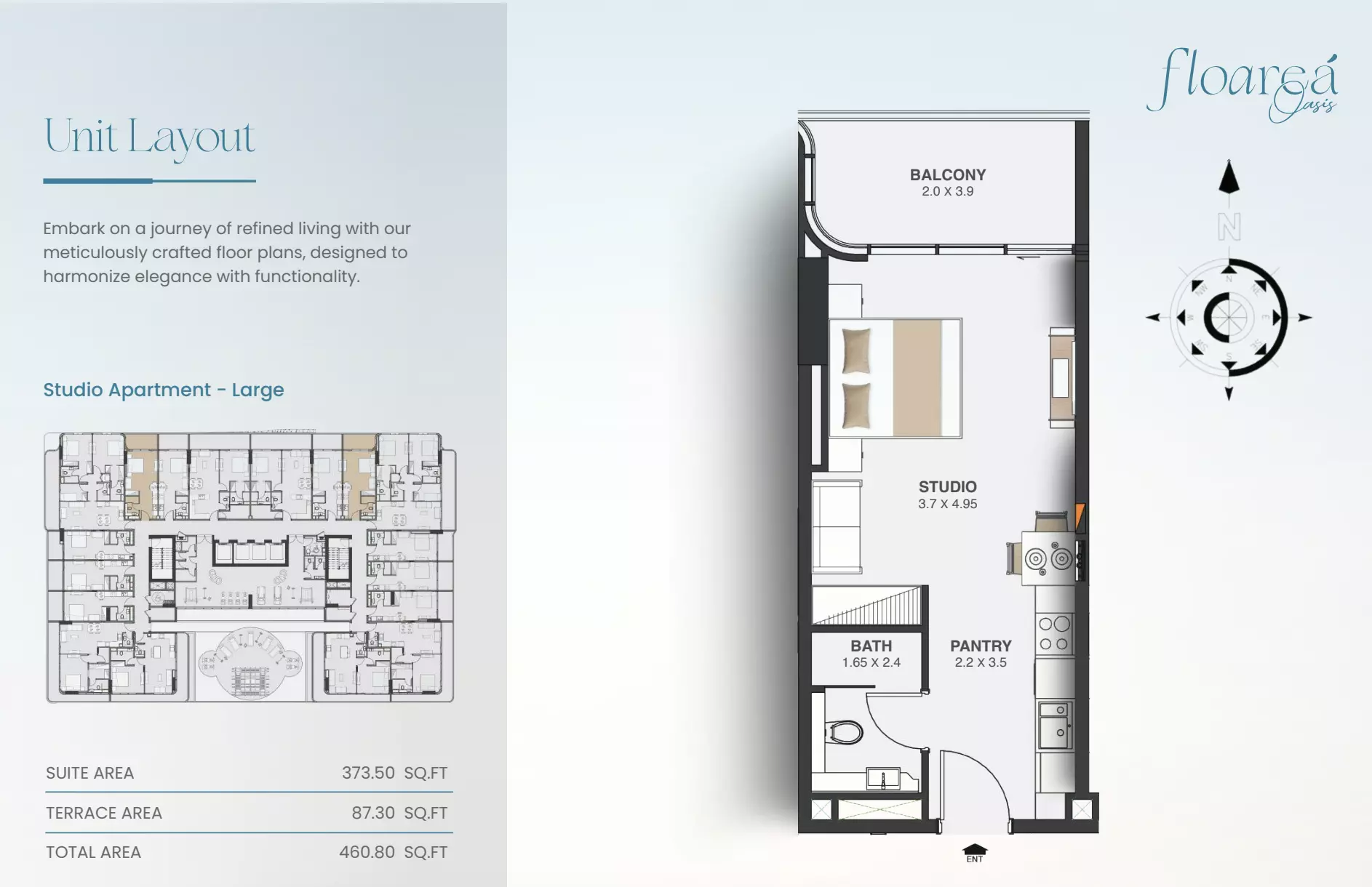 Unit floor plan image