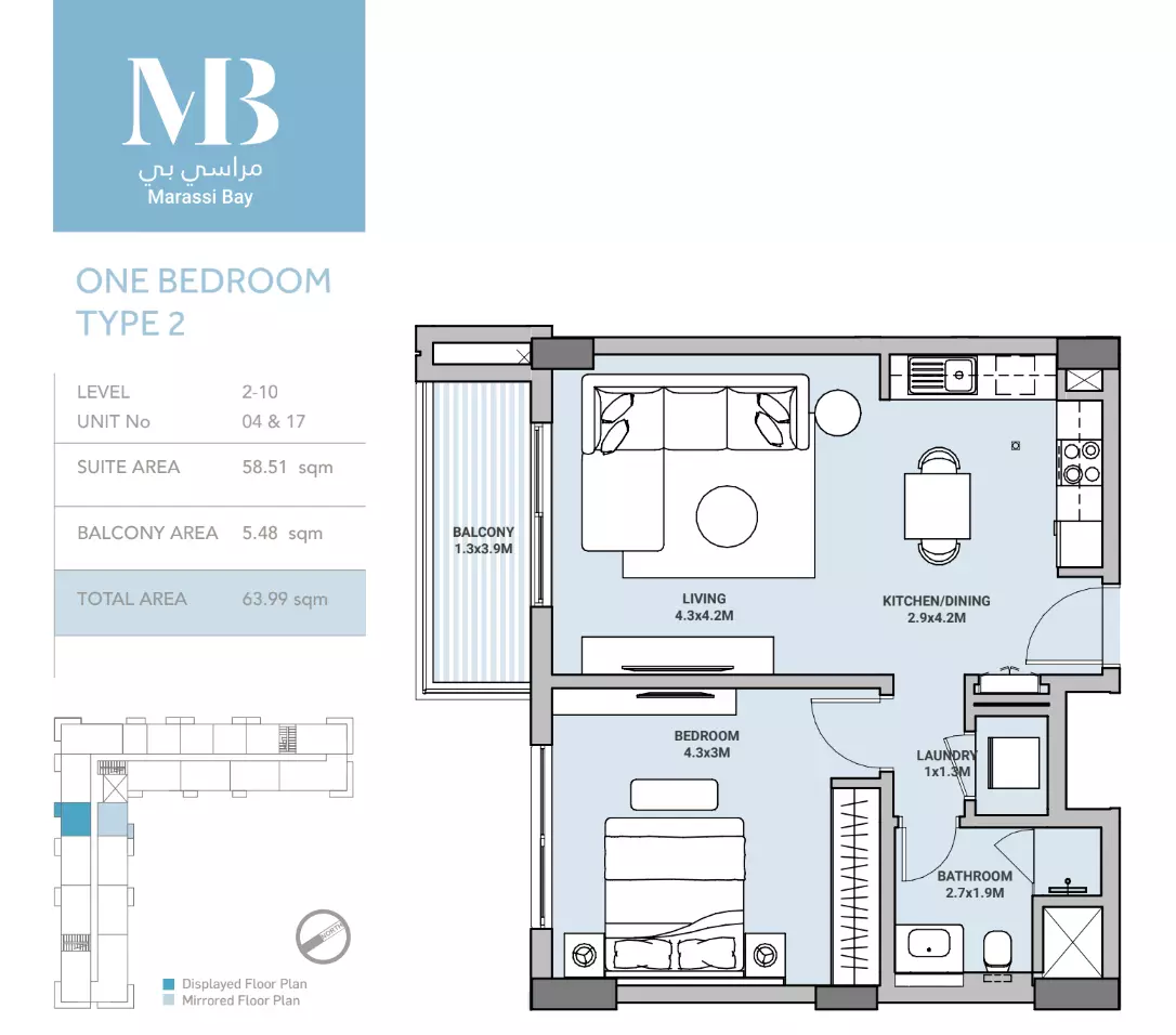 Unit floor plan image