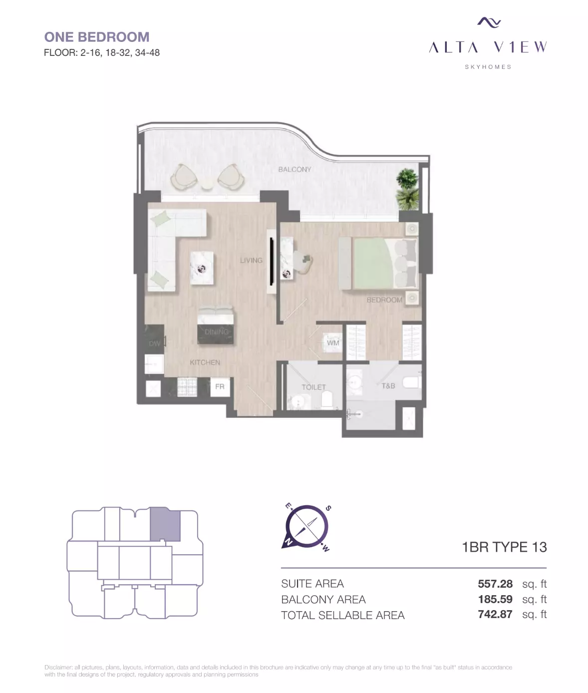 Unit floor plan image
