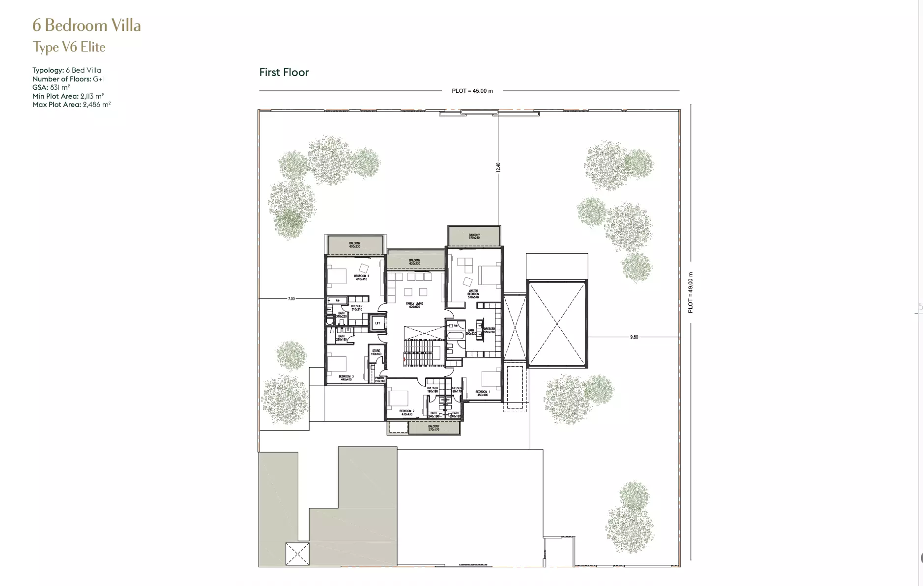 Unit floor plan image
