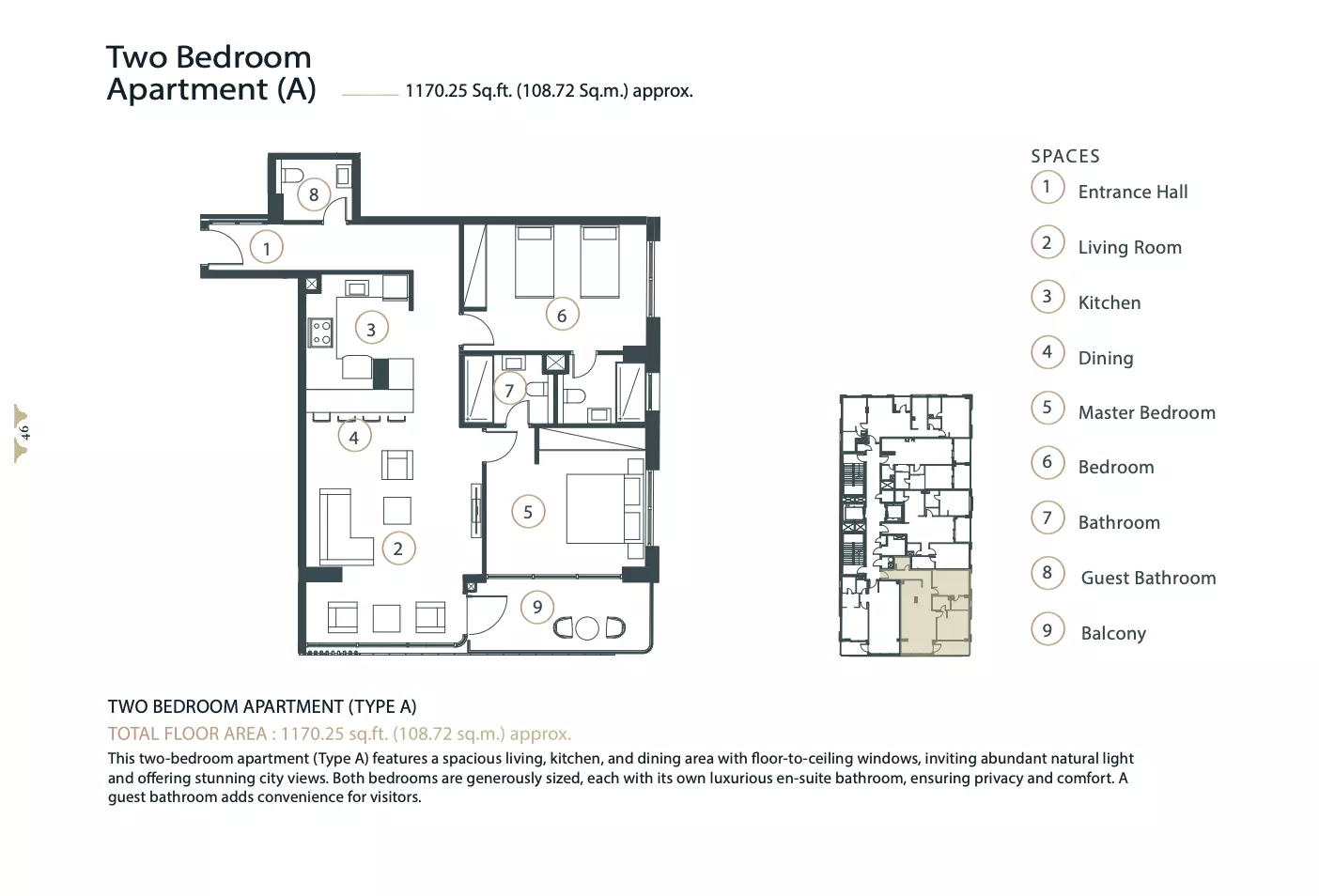 Unit floor plan image