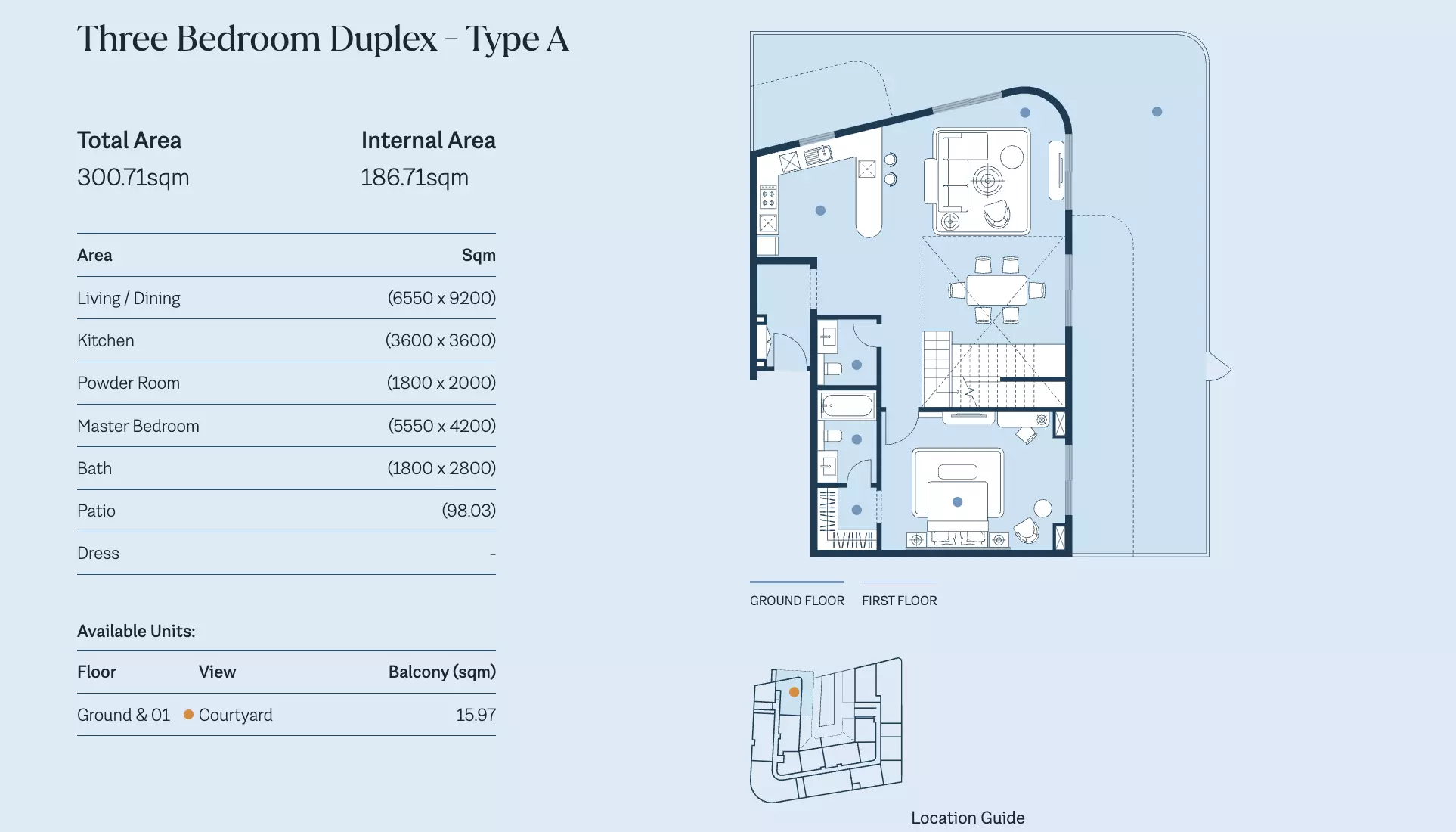 Unit floor plan image