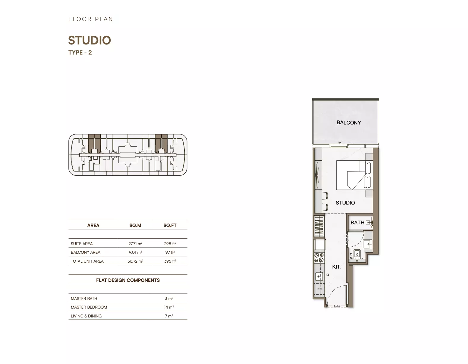 Unit floor plan image