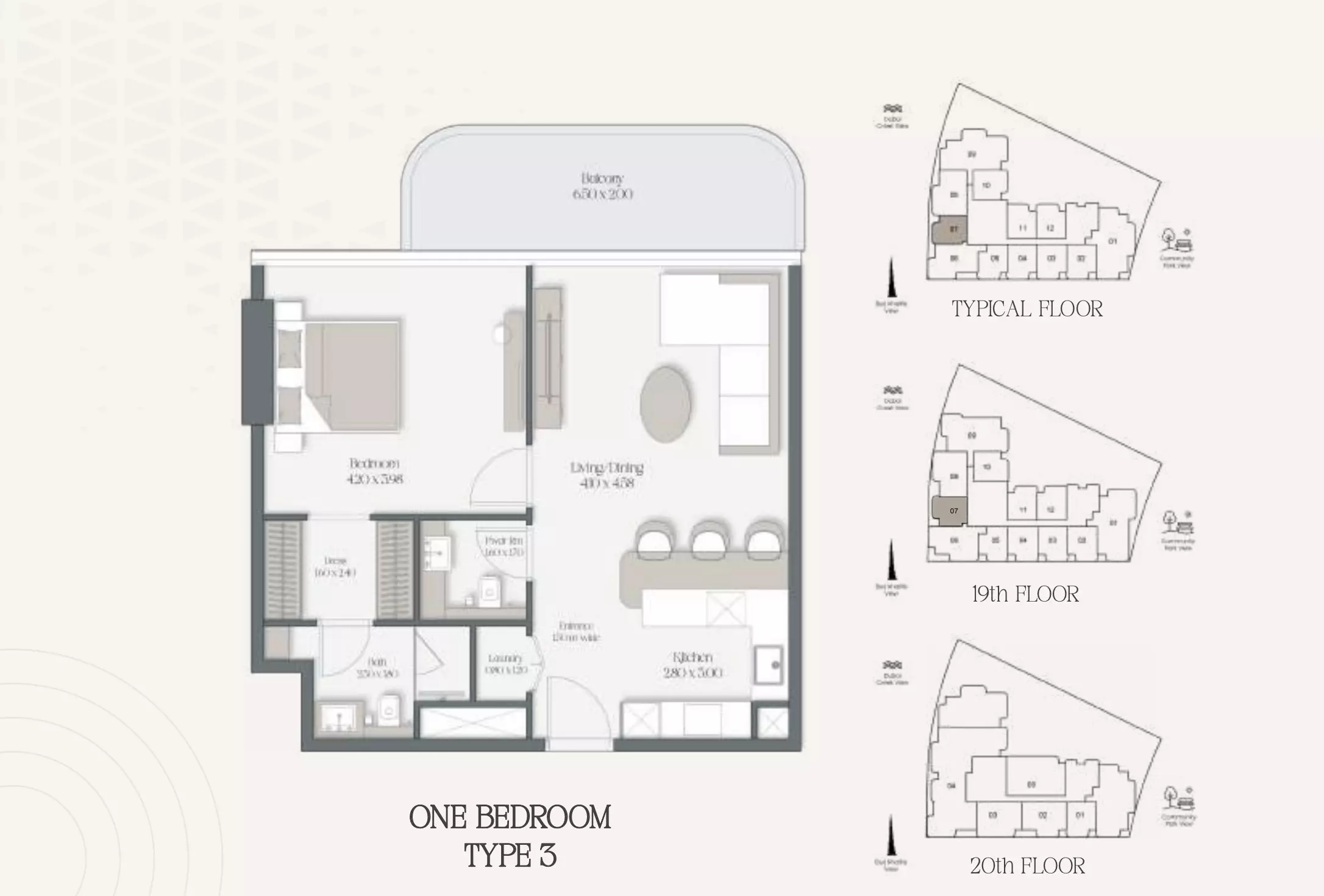 صورة مخطط ارضية الوحدة