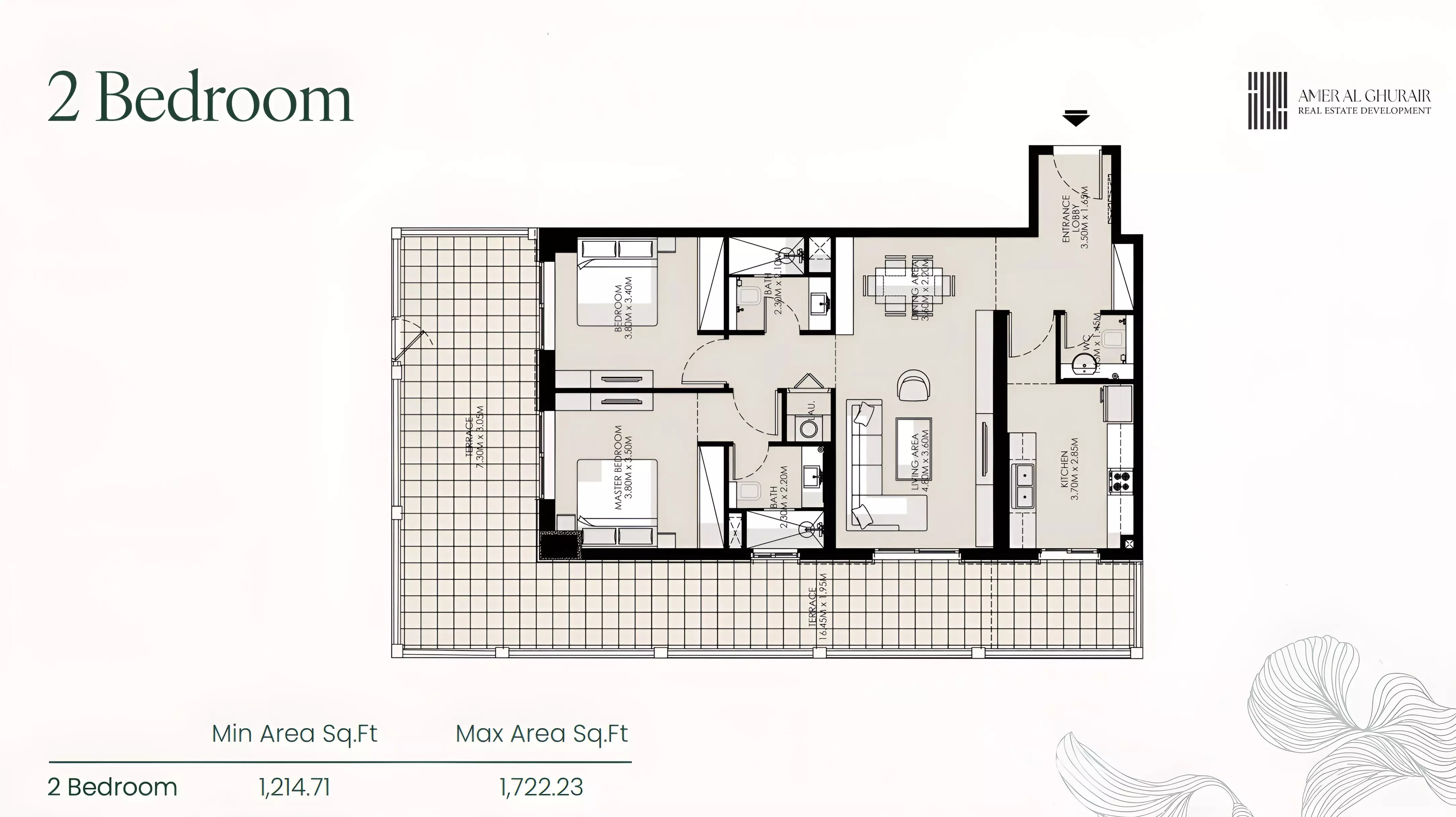صورة مخطط ارضية الوحدة