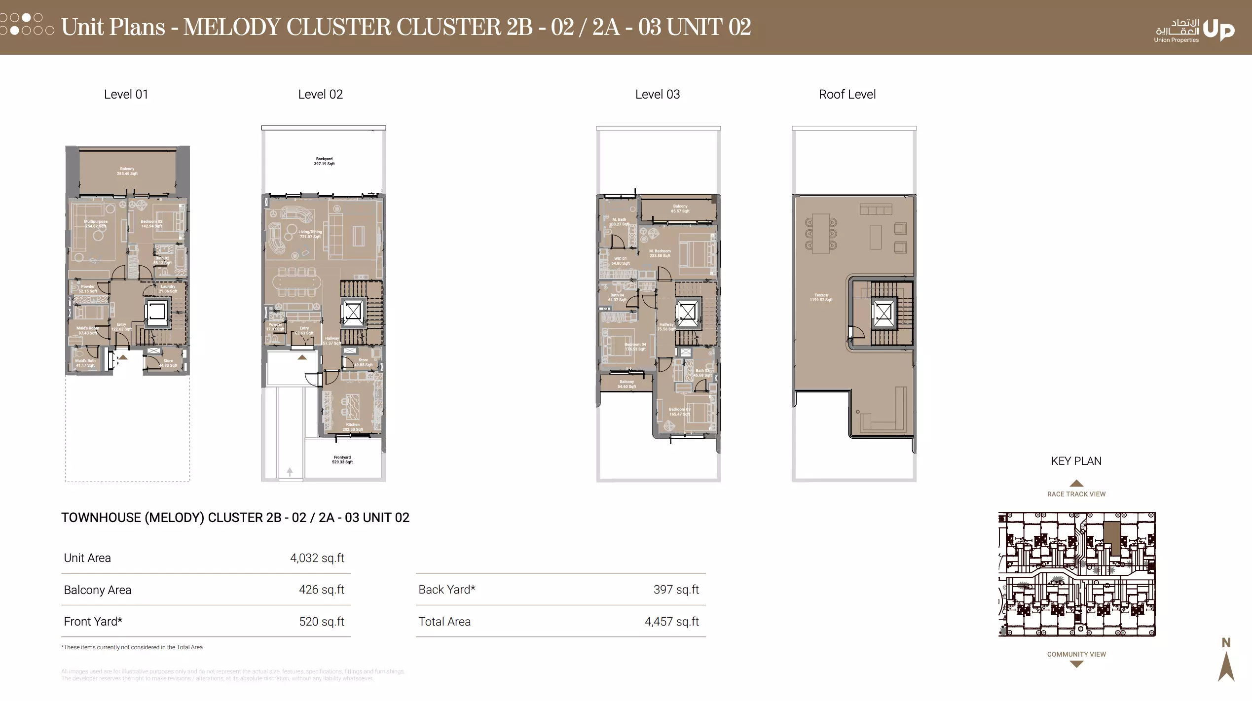 صورة مخطط ارضية الوحدة