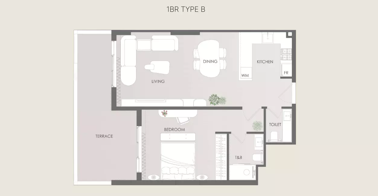 Unit floor plan image