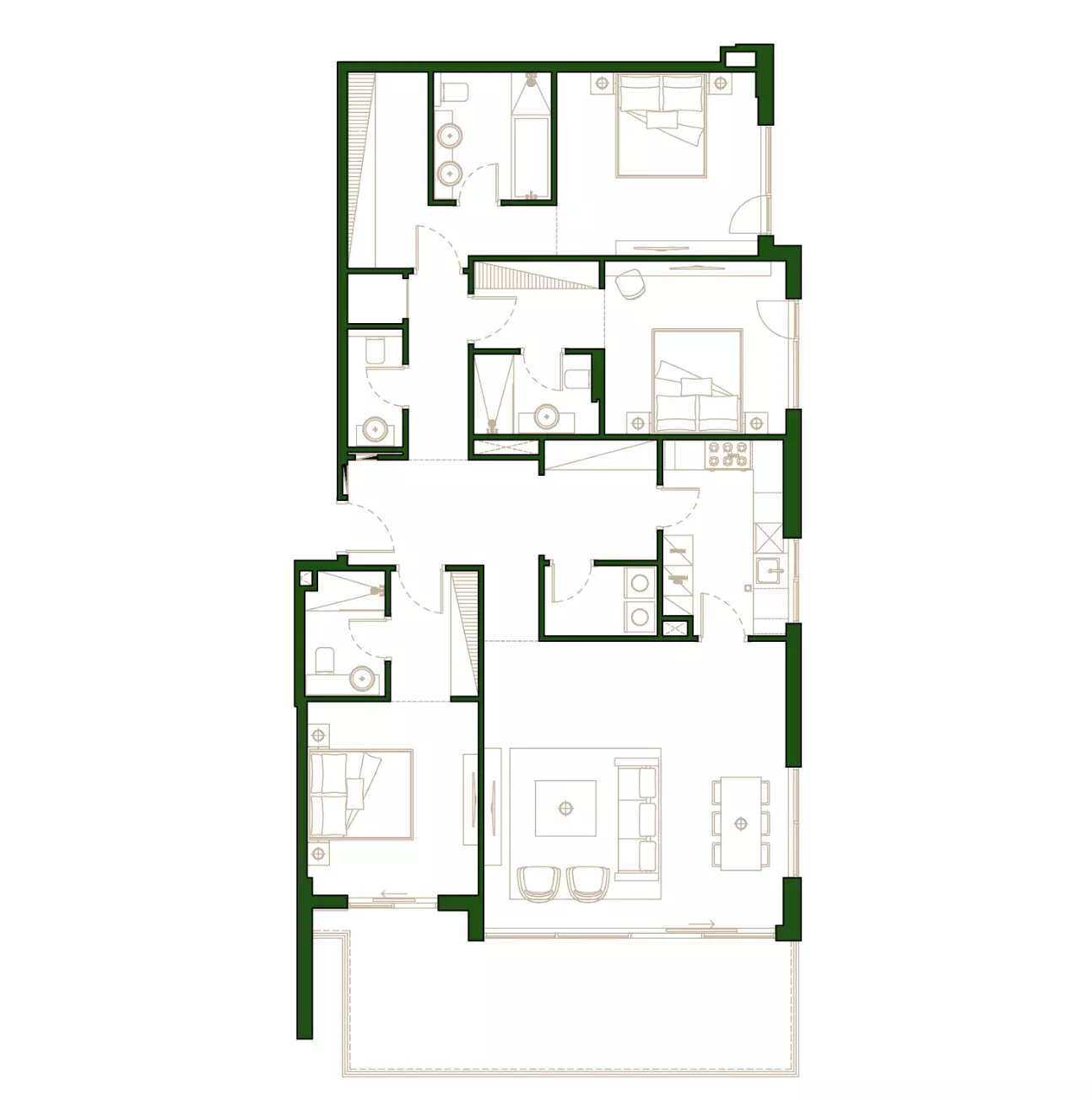 Unit floor plan image