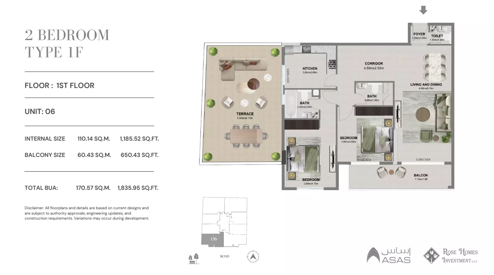 Unit floor plan image