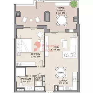 Asayel Type A, 1 bed