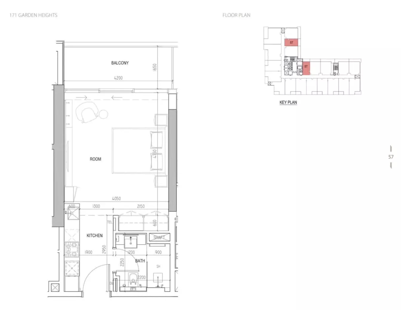 Unit floor plan image
