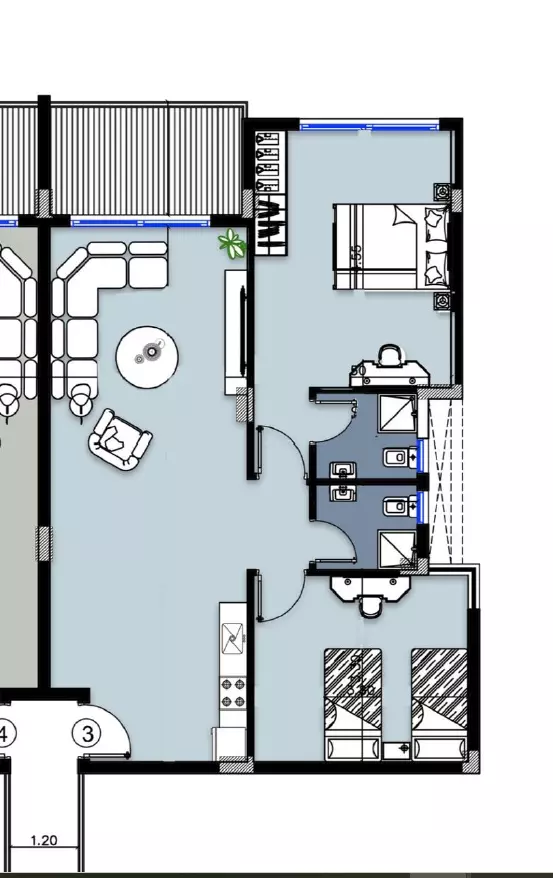 Unit floor plan image