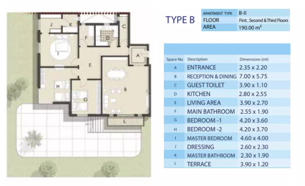 Unit floor plan image