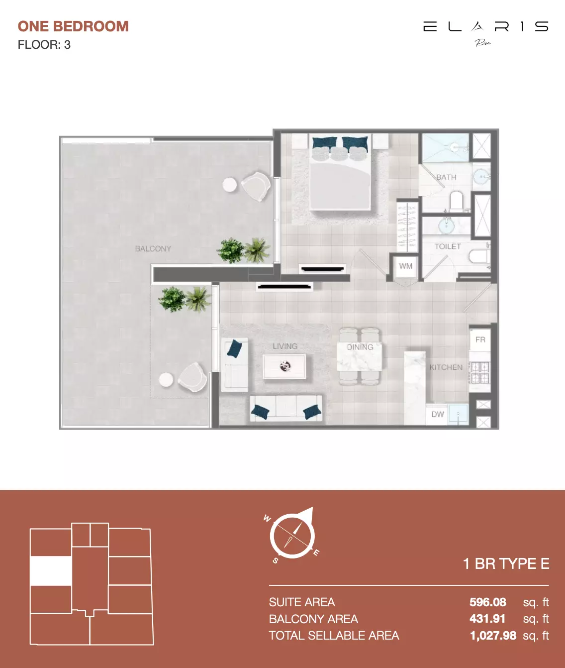 Unit floor plan image