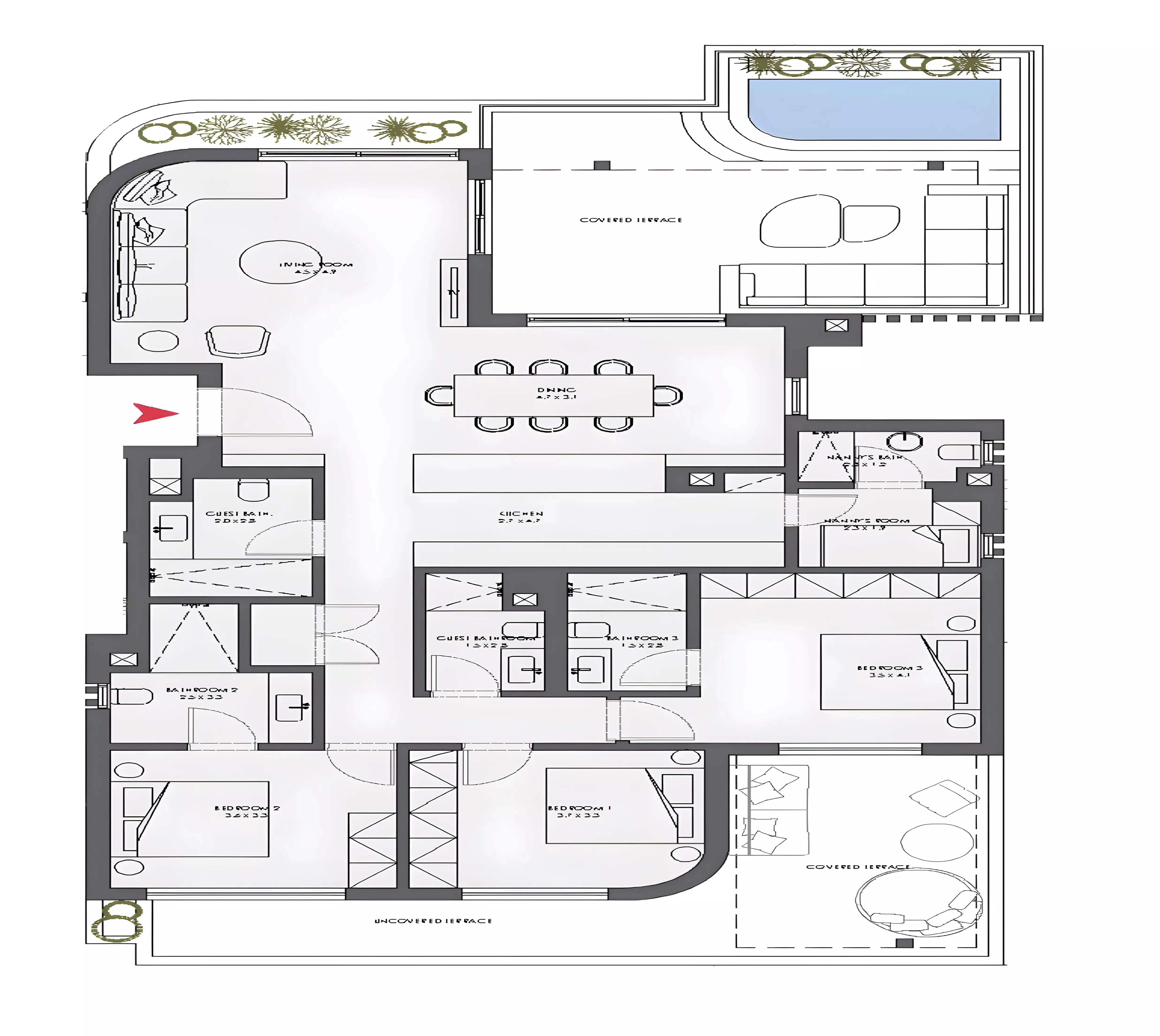 Unit floor plan image