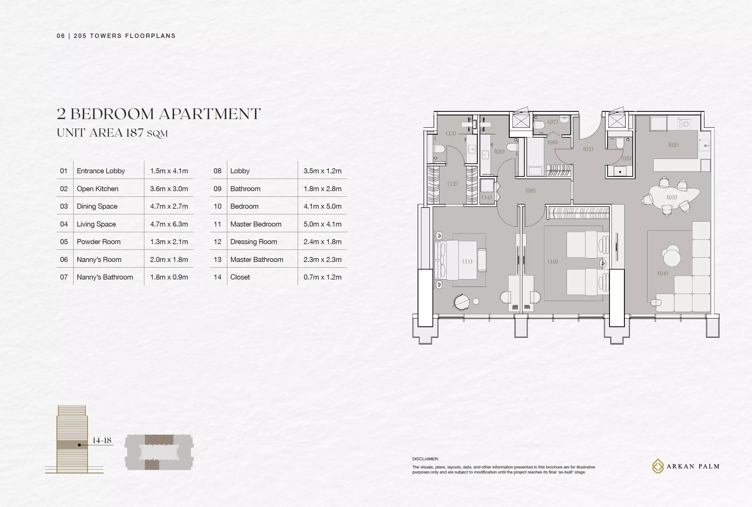 Unit floor plan image