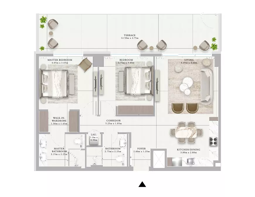 Ocean Star B2-Type 3C, 2 beds