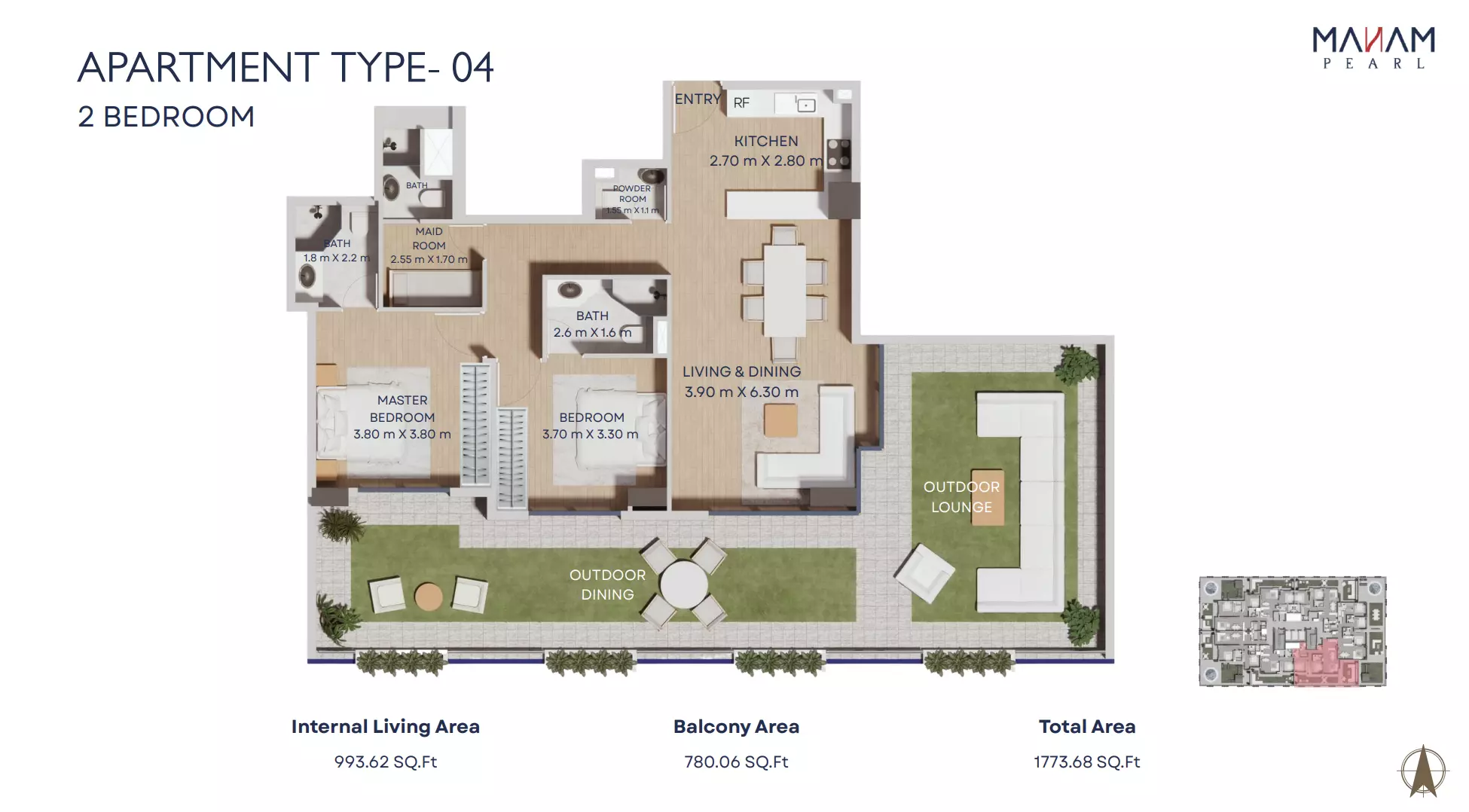 Unit floor plan image
