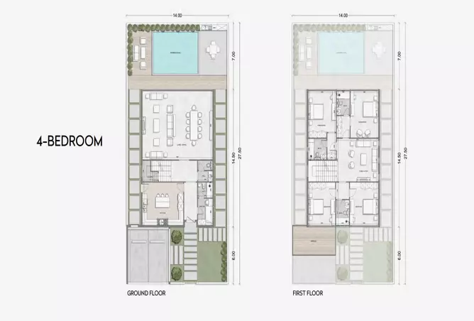 Reywan Al Badee — 4BR floor plan