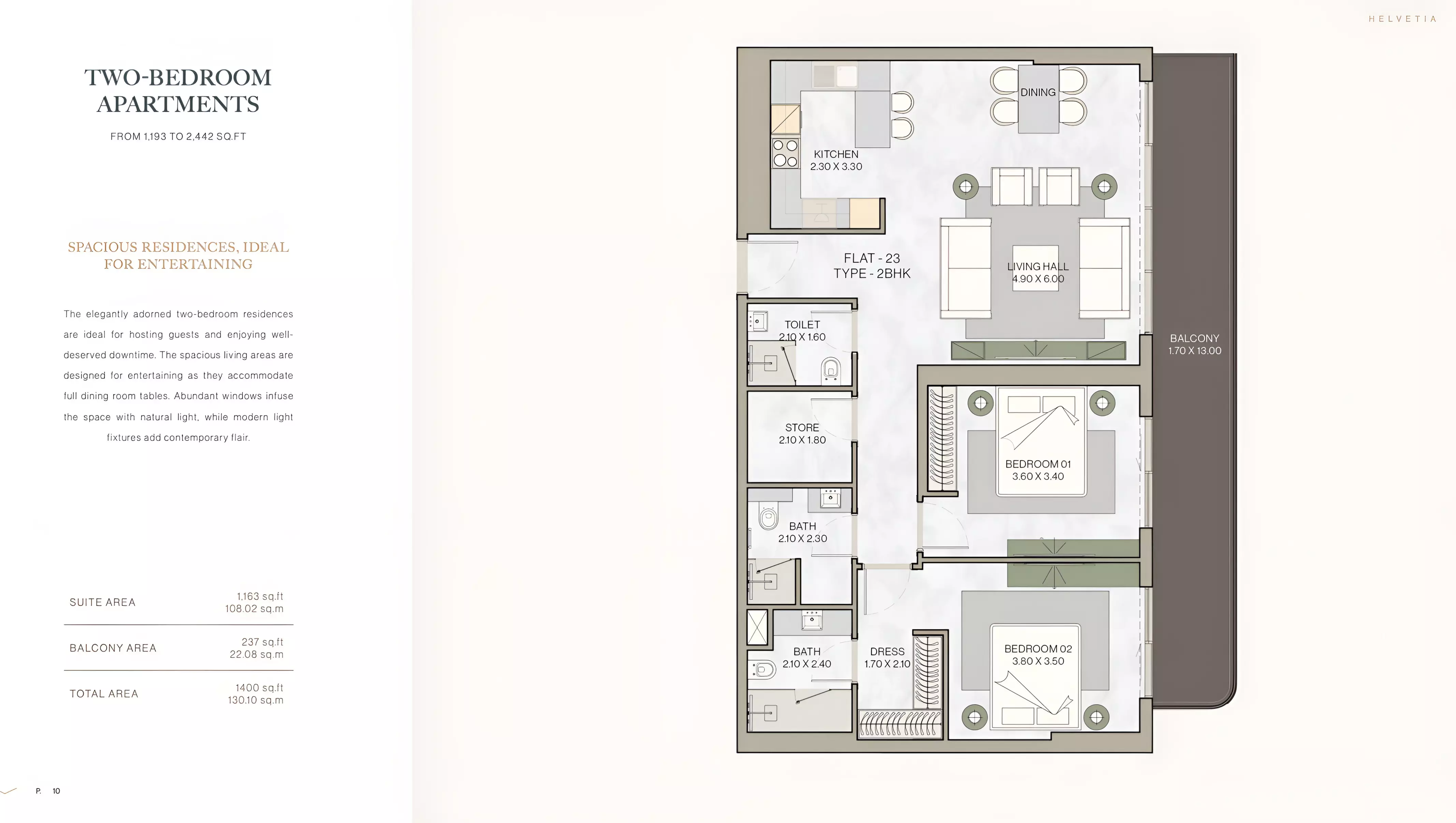 Unit floor plan image