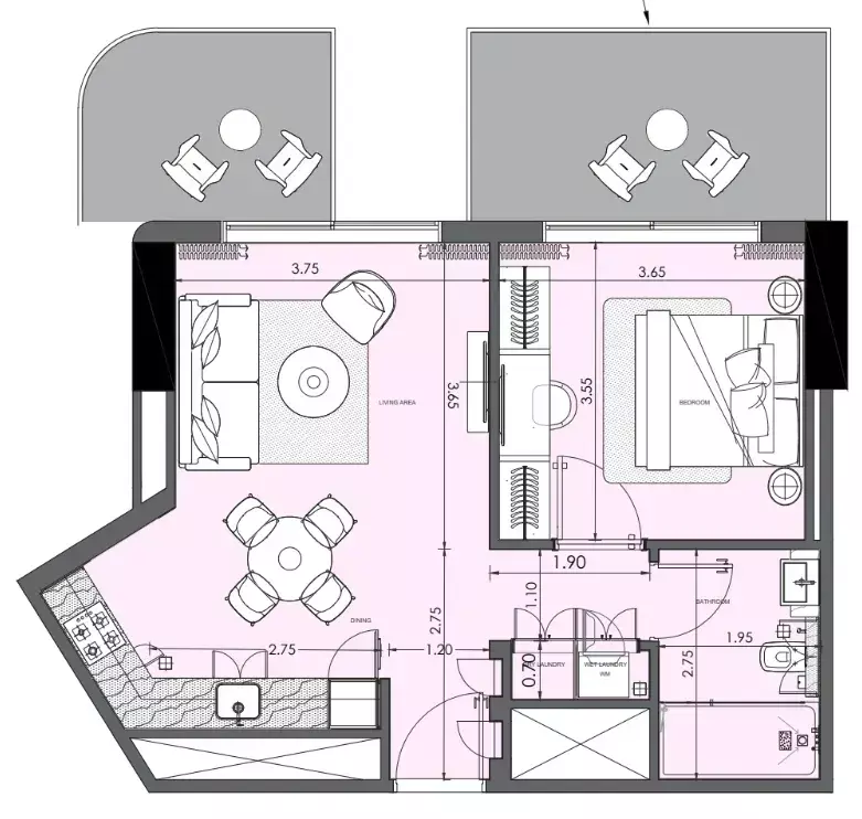 Unit floor plan image