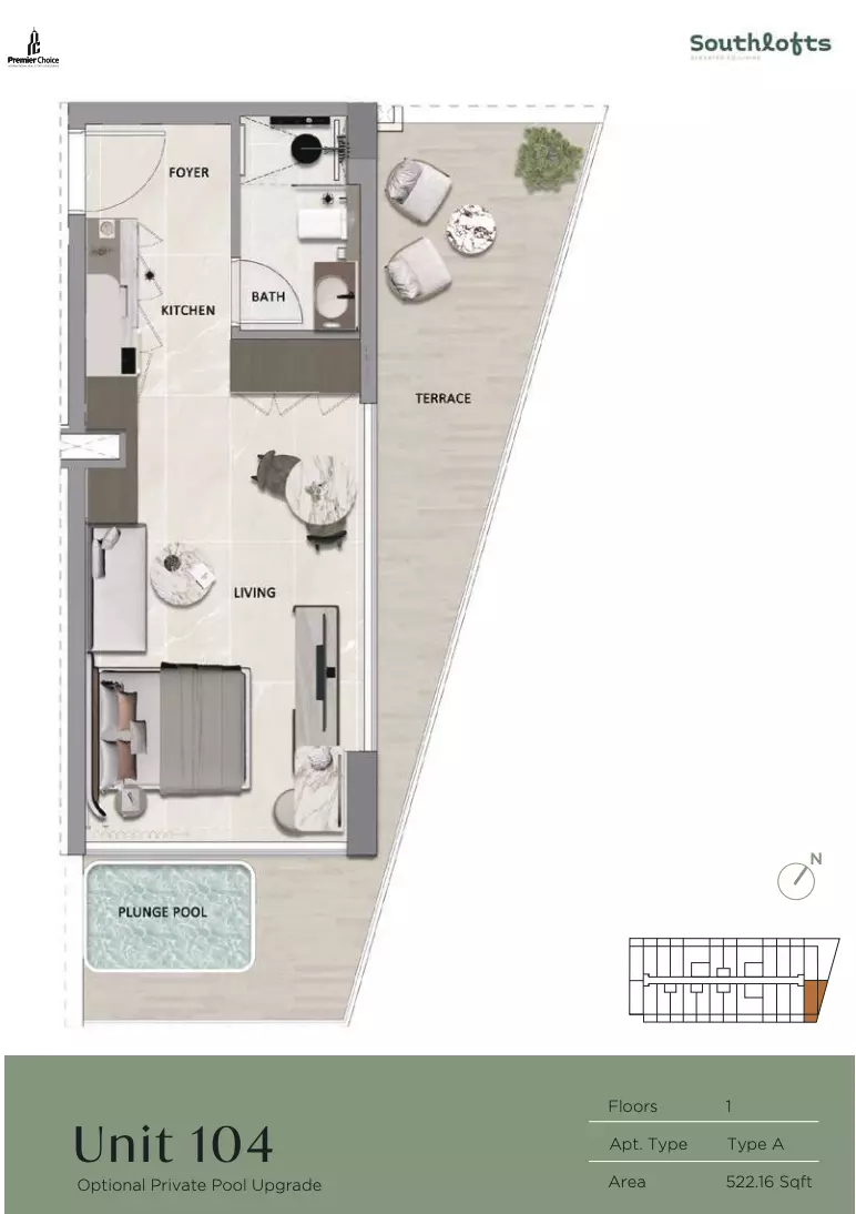 Unit floor plan image