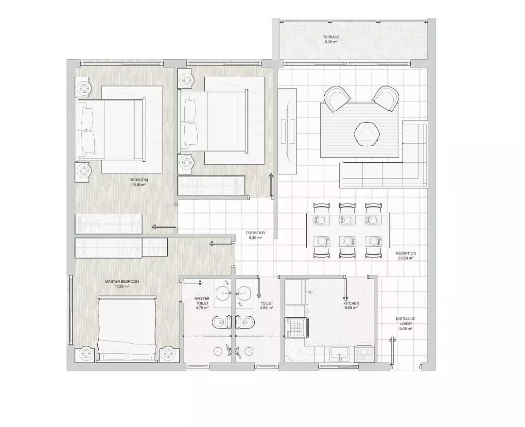 Unit floor plan image