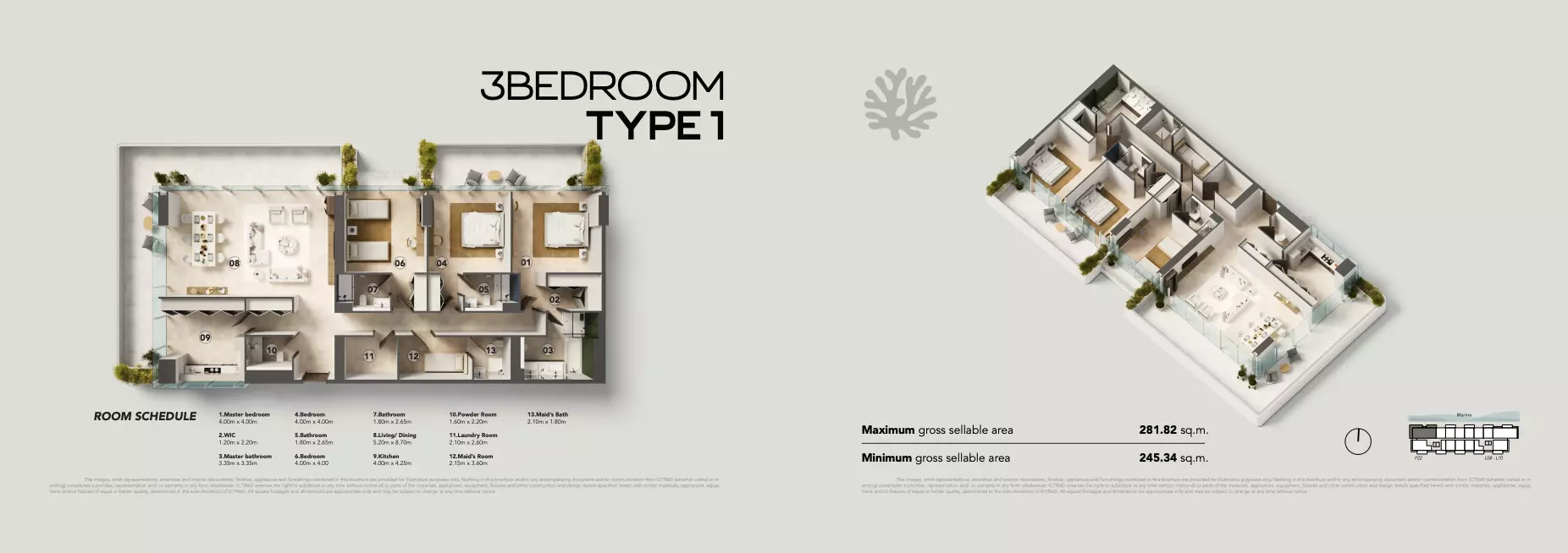 Unit floor plan image